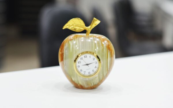 APPLE CLOCK 3 INCHES