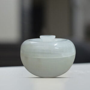 APPLE CANDY JAR 6 INCHES