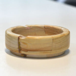 TEAK MARBLE ASHTRAY 3 INCHES